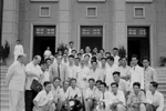 El Presidente Ho Chi Minh y los periodistas