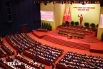 En la sesión inaugural del XIV Congreso Nacional del Partido Comunista de Vietnam (Fuente: VNA)
