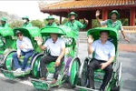 La ciudad de Hue se ha convertido en la primera localidad vietnamita en poner en marcha el servicio Grab Xich lo (Fuente: VNA)