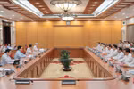 El Grupo de Trabajo N.º 1 fue presidido por Luong Cuong, presidente del Estado (Fuente: VNA)