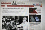 El artículo publicado en el periódico Grama (Fuente: VNA)