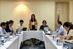 La directora del Departamento de Turismo municipal, Nguyen Thi Anh Hoa habla en el evento (Fuente: VNA)