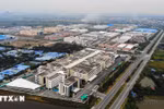 Un parque industrial en la ciudad norvietnamita de Hai Phong (Fuente: VNA)