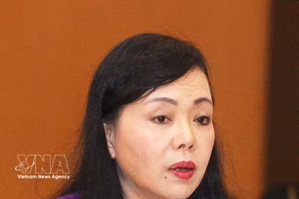 La exministra de Salud, Nguyen Thi Kim Tien. (Foto: VNA)