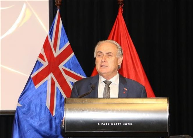 El ministro australiano de Comercio y Turismo, Don Farrell. (Foto: VNA) e.jpg