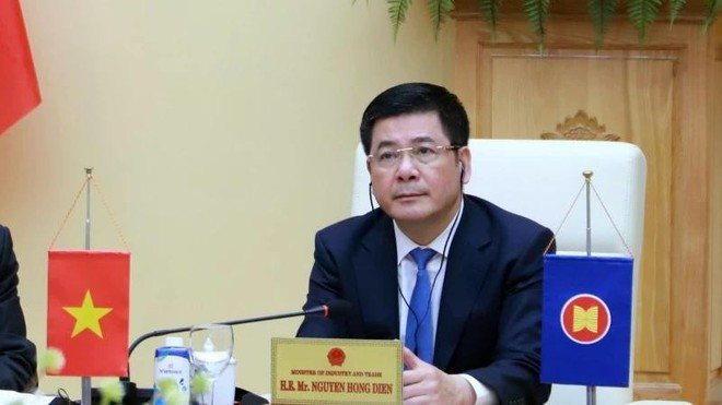 El ministro de Industria y Comercio de Vietnam, Nguyen Hong Dien.(Foto: VNA) nguyen-hong-dien-2.jpg