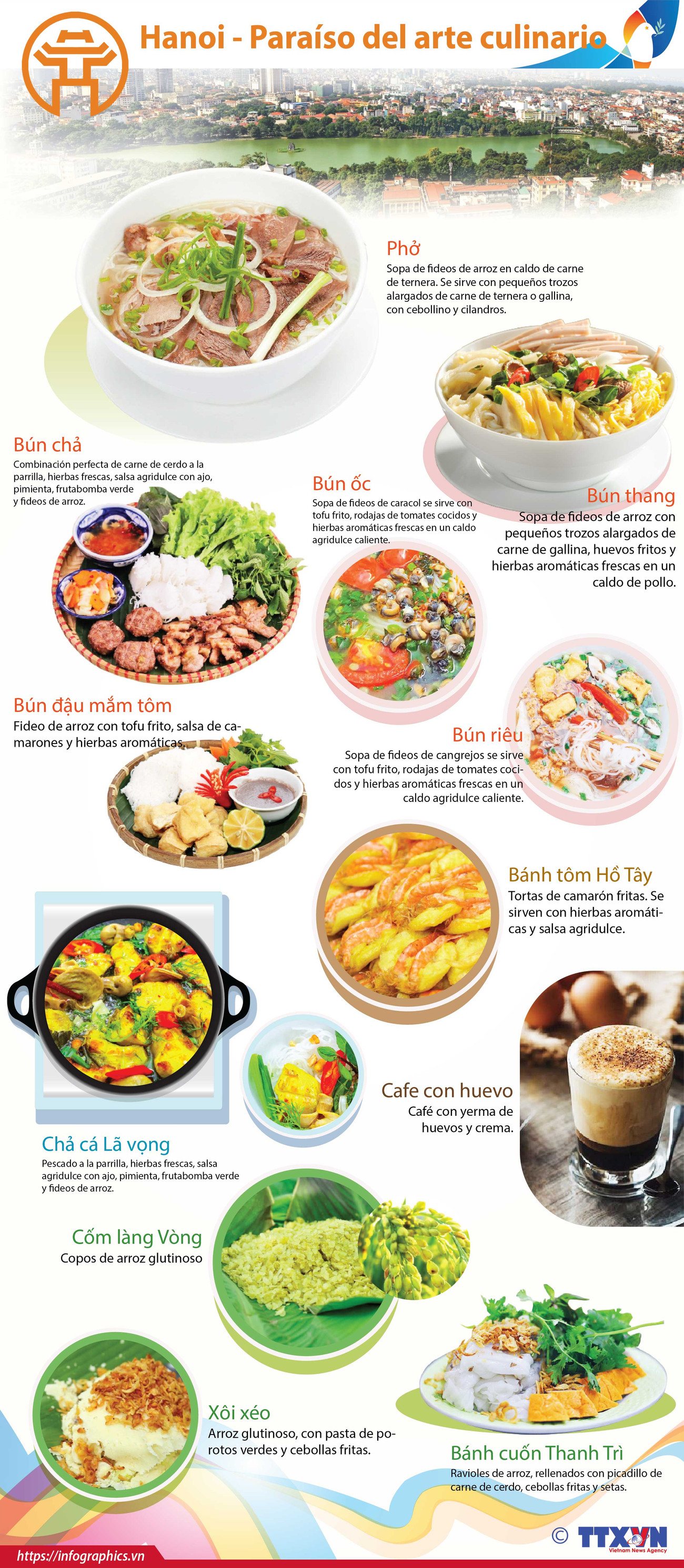 [Info] Hanoi - Paraíso del arte culinario ảnh 1
