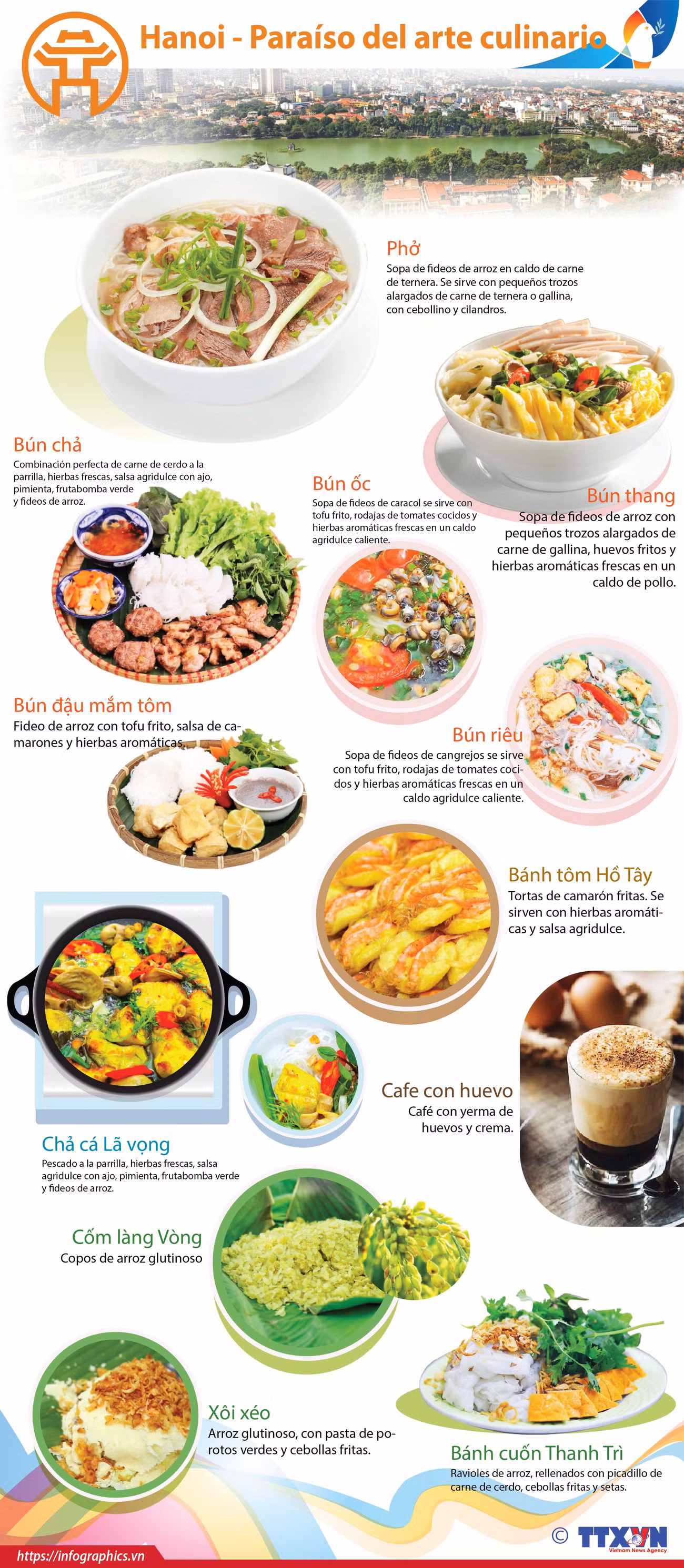 [Info] Hanoi - Paraíso del arte culinario ảnh 1