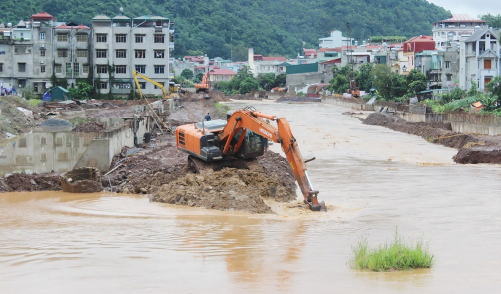 Diversas áreas en la provincia norteña de Son La anegadas por inundaciones ảnh 1 Diversas áreas en la provincia norteña de Son La anegadas por inundaciones ảnh 1