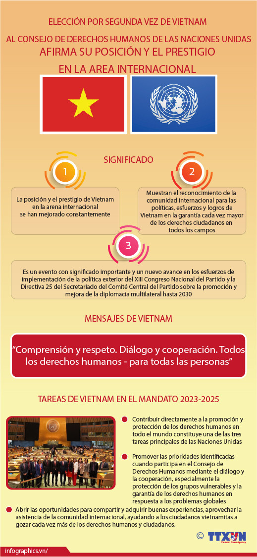 Elección al CDH afirma esfuerzos de Vietnam en promoción de derechos humanos ảnh 1