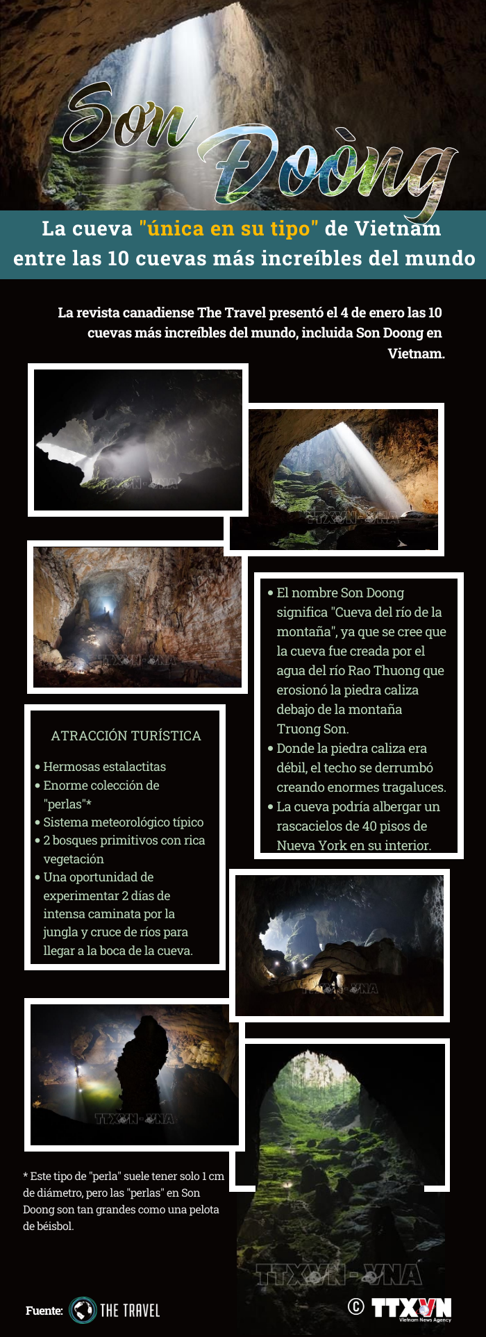 Son Doong, cueva "única en su tipo" de Vietnam entre las 10 más increíbles del mundo ảnh 1 Son Doong, cueva "única en su tipo" de Vietnam entre las 10 más increíbles del mundo ảnh 1