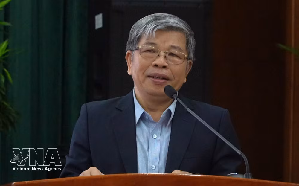 El profesor asociado y doctor Ha Minh Hong, miembro de la Asociación de Ciencias Históricas de Ciudad Ho Chi Minh (Foto: VNA)