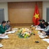En la reunión. (Fuente: baochinhphu.vn)