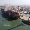 En el complejo portuario de aguas profundas Cai Mep–Thi Vai. (Fuente: VNA)