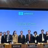 Delegados vietnamitas en el evento. (Fuente: VNA)