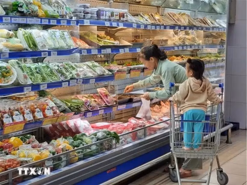 En un mercado de Vietnam (Fuente: VNA)