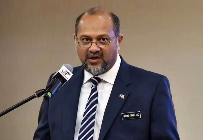 El ministro de Digital de Malasia, Gobind Singh Deo (Fuente: thestar.com.my)