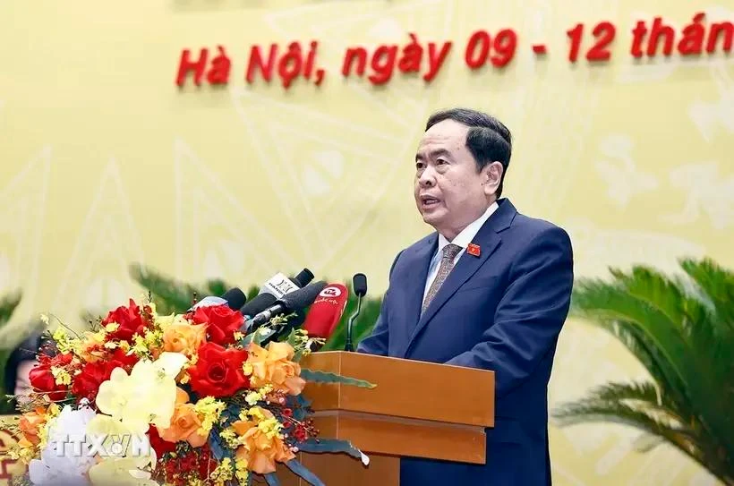 El presidente de la Asamblea Nacional de Vietnam, Tran Thanh Man. (Fuente: VNA)