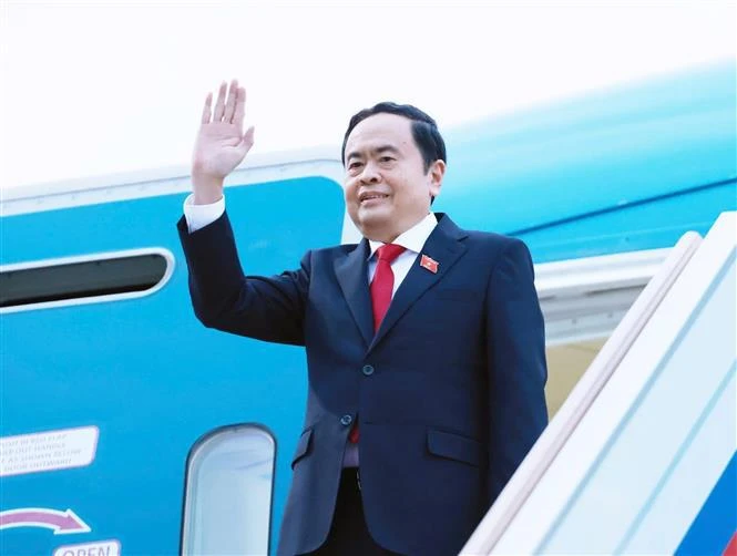 El presidente de la Asamblea Nacional de Vietnam, Tran Thanh Man, concluye su visita oficial a Rusia (Fuente: VNA)