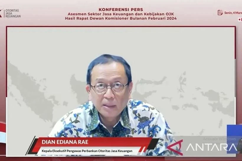 El director ejecutivo de supervisión bancaria de la Autoridad de Servicios Financieros de Indonesia (OJK), Dian Ediana Rae (Foto: antaranews.com)