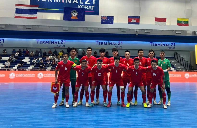 Selección de futsal de Vietnam (Foto: VFF)