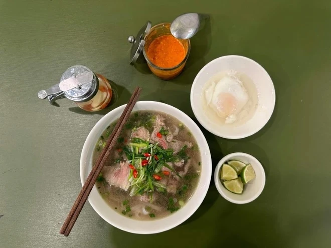 El pho servido por Ten ten (Fuente: Vietnam+)