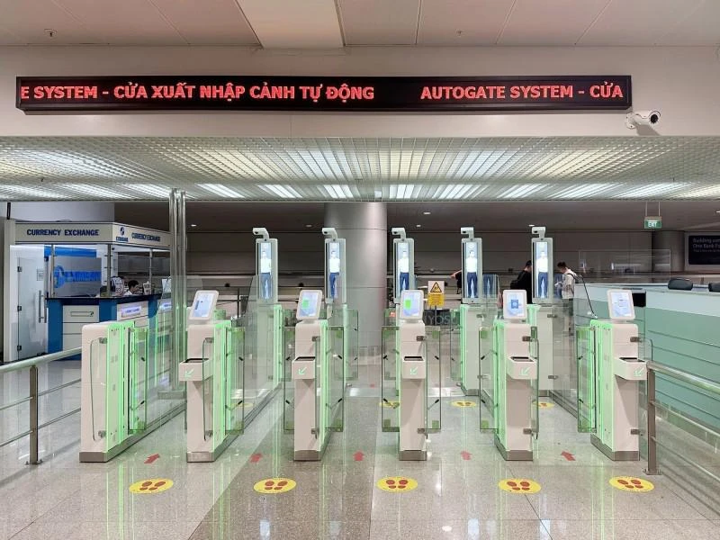 El sistema de Autogate en un aeropuerto de Vietnam (Fuente: vneconomy.vn