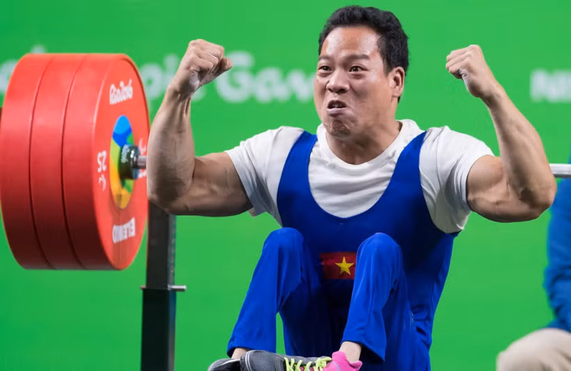 El atleta Le Van Cong (Fuente: VNA)