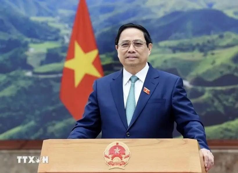 El primer ministro de Vietnam, Pham Minh Chinh (Fuente: VNA)