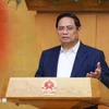 El primer ministro de Vietnam, Pham Minh Chinh. (Fuente: VNA)
