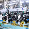 Línea de producción de Honda Vietnam, Parque Industrial Dong Van II. Foto: VNA
