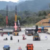 El Parque Logístico Viettel en Lang Son ha establecido más de 2.000 cámaras con inteligencia artificial para monitorear y coordinar las actividades de importación y exportación. Foto: VNA