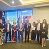 La directiva de la Cámara Nacional de Comercio e Industria Australia-Vietnam. Foto: VNA