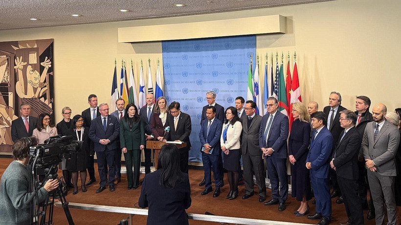 Vietnam se une a 43 países en la emisión de la “Declaración Conjunta sobre la Lucha contra la Trata de Personas Facilitada por la Tecnología”. (Foto: VNA)