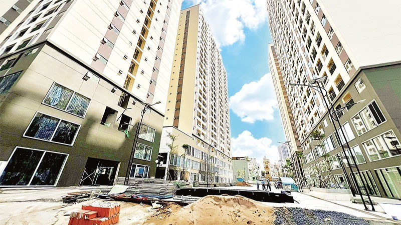 El proyecto de viviendas sociales Ly Thuong Kiet en CIudad Ho Chi Minh. (Foto: Nhan dan)