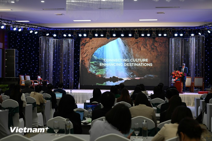 La cueva Son Doong, uno de los destinos más destacados de Vietnam, aparece en un video sobre el desarrollo turístico sostenible en la subregión del Gran Mekong. (Foto: Vietnam+)