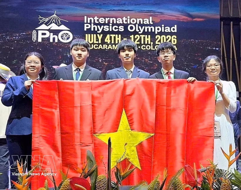 Vietnam logra su mejor resultado histórico en Olimpiada Internacional de Física (Foto: VNA)