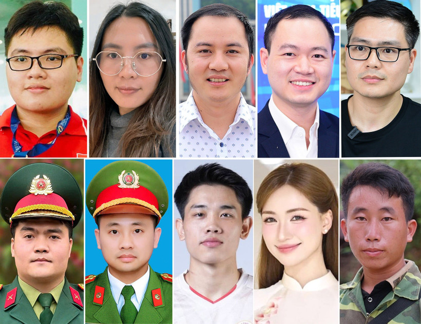 Anuncian los 10 Jóvenes Vietnamitas Más Destacados de 2025 (Foto: vietnamnet.vn)