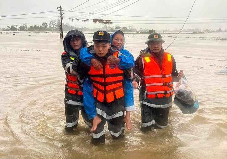 Vietnam entre los países más afectados por lluvias monzónicas. (Foto: VNA)