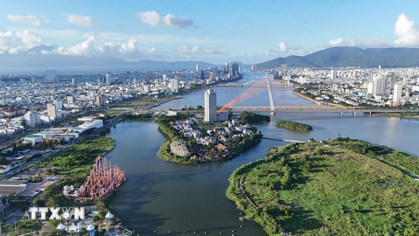 Vista aérea de Da Nang. (Foto: VNA)