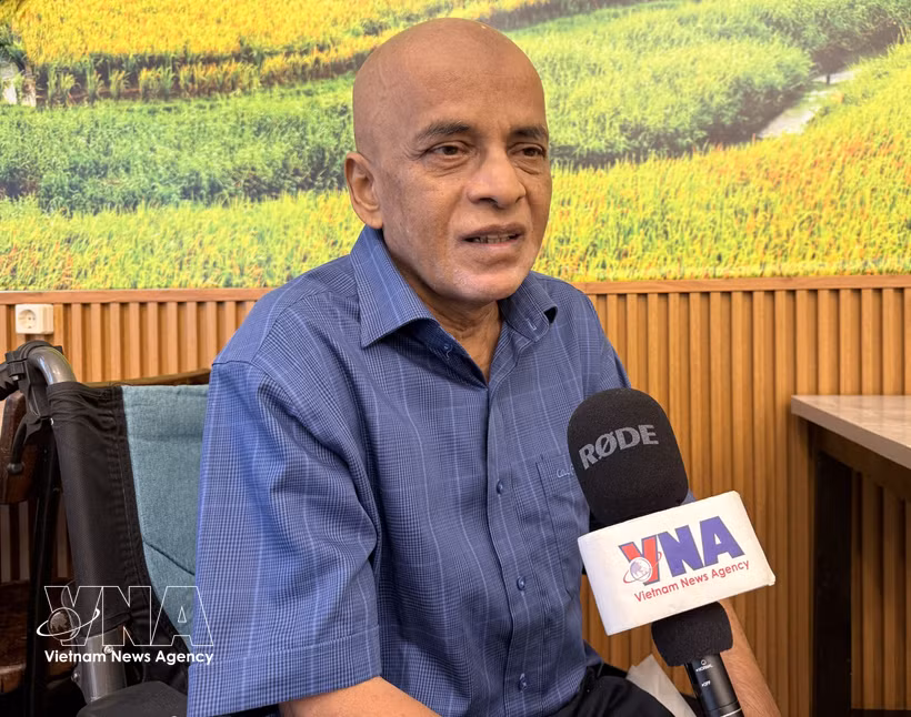 Veeramalla Anjaiah, investigador principal del Centro de Estudios del Sudeste Asiático (CSEAS) de Indonesia. (Foto: VNA)