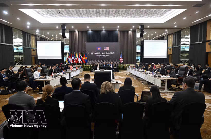 El 38º Diálogo ASEAN-Estados Unidos. (Foto: VNA)