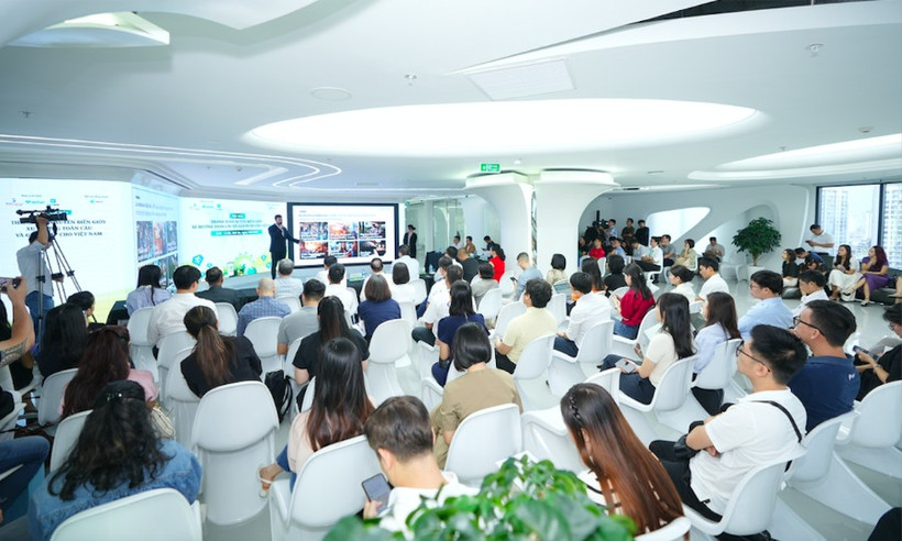 El seminario sobre pagos transfronterizos se celebra en Hanoi por la Asociación Vietnamita de Blockchain y Activos Digitales. (Foto: VNA)