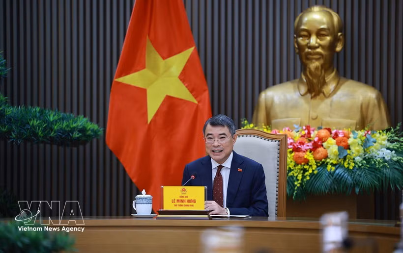 El primer ministro de Vietnam, Le Minh Hung. (Foto: VNA)