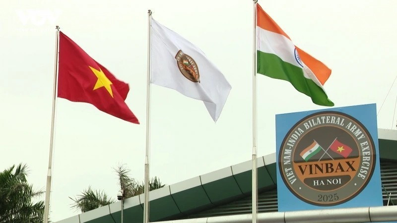 Vietnam y la India realizan ejercicio de mantenimiento de la paz en Hanoi