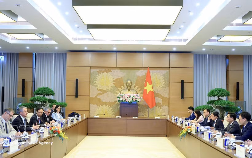 Vietnam y Francia impulsan cooperación parlamentaria sustantiva (Foto: VNA)