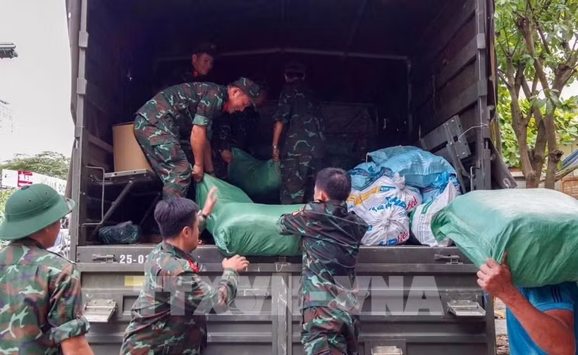 Vietnam combate inundaciones y se alista para el tifón Kalmaegi. (Foto: VNA)