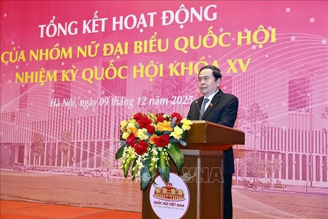 El presidente de la Asamblea Nacional de Vietnam, Tran Thanh Man. (Foto: VNA)