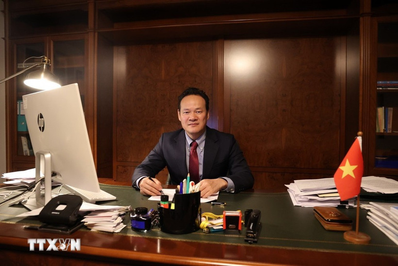 El embajador Mai Phan Dung, jefe de la Misión Permanente de Vietnam en Ginebra. (Foto: VNA)