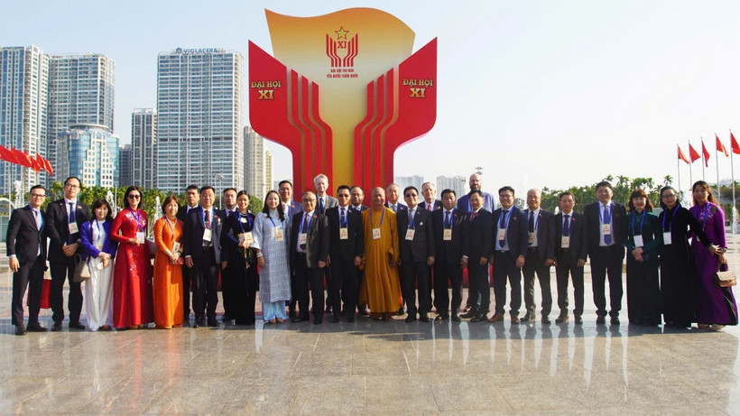 Representantes de la diáspora vietnamita participa en el Congreso de Emulación Patrótica (Foto: VNA)
